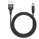 HOCO (6931474716705) U76 USB (m) - 8 Pin (m) 1.2m - черный