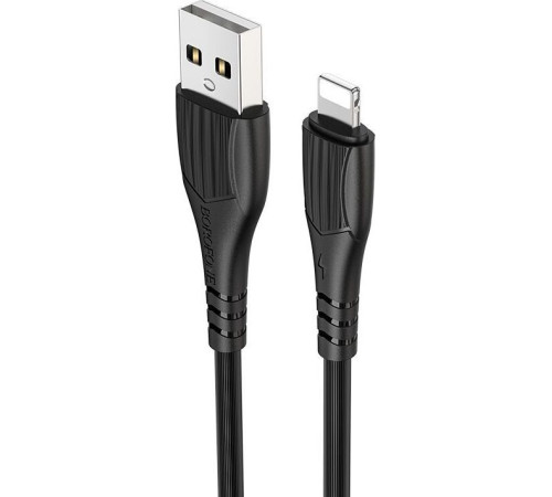 BOROFONE (6931474720856) BX37 USB-Lightning 8 Pin 2.4A 1M - черный