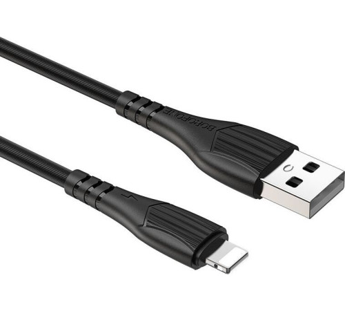 BOROFONE (6931474720856) BX37 USB-Lightning 8 Pin 2.4A 1M - черный