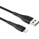 BOROFONE (6931474720856) BX37 USB-Lightning 8 Pin 2.4A 1M - черный