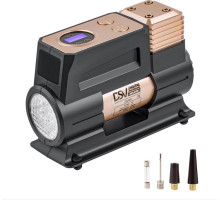 DSV (224000) Smart, усиленный с LED фонарем 45 л/мин 12В с цифр. маном, сумкой , золотой