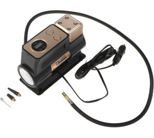 DSV (224000) Smart, усиленный с LED фонарем 45 л/мин 12В с цифр. маном, сумкой , золотой