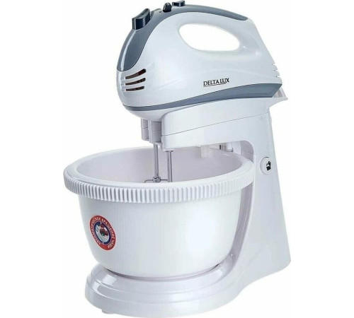 DELTA LUX DE-7901C белый/серый