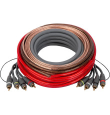 ACV KIT 4.8SL (SILVER=ECO) (4-кан усил-ля 8AWG/MINI ANL 60A)