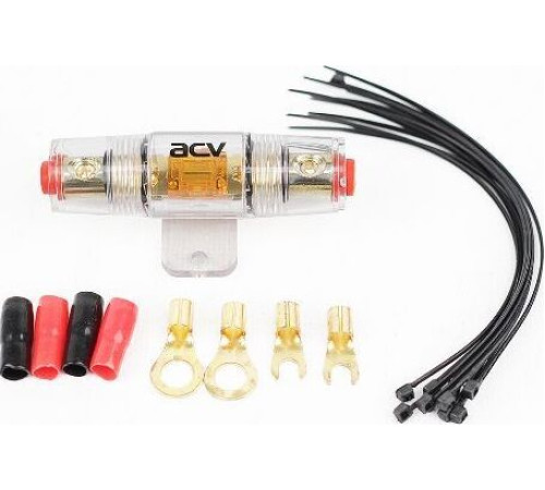 ACV KIT 4.10SL (SILVER=ECO) (4-кан усил-ля 10AWG/ATC 30A)