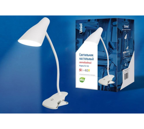 ЭЛЕКТРИКА UNIEL (UL-00004465) TLD-563 WHITE/LED/360LM/4500K/DIMMER