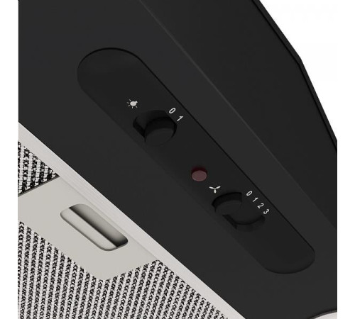 ELIKOR КВ 52П-400-П3Д черный/черный врезной блок