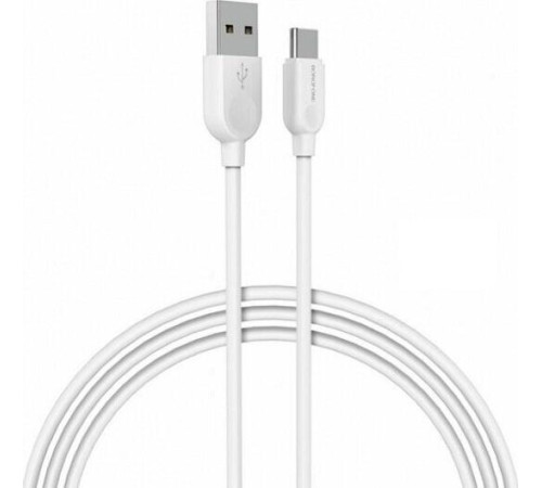 Кабель Type-C BOROFONE (6957531089995) BX14 USB-Type-C 3A 1.0m - белый