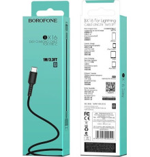 BOROFONE (6957531099475) BX16 USB-Type-C 2A 1m черный