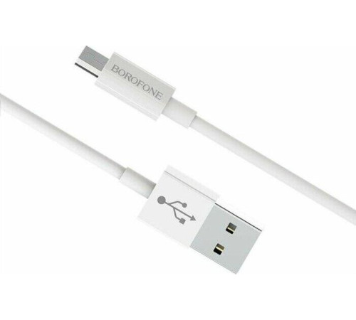 BOROFONE (6931474703293) BX22 USB-microUSB 2A 1м белый