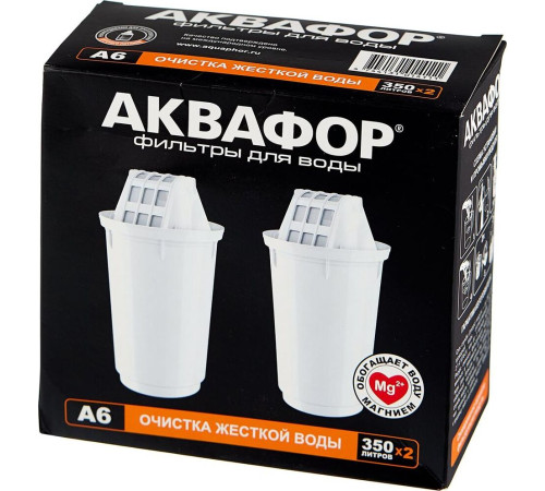 АКВАФОР А6 Комплект модулей сменных фильтрующих (2 шт.)