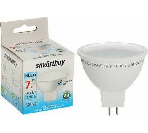 SMARTBUY (SBL-GU5_3-07-40K-N) 7W/4000K/GU5.3
