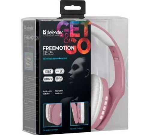 DEFENDER (63528) FREEMOTION B525 розовый/белый