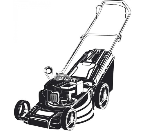 Газонокосилка бензиновая ЗУБР ГБ-460 150см3, 460мм