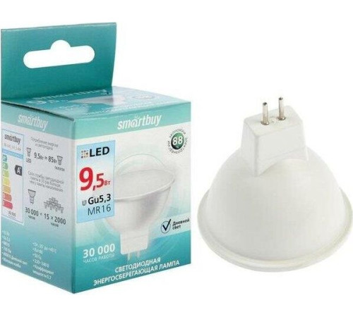 SMARTBUY (SBL-GU5_3-9_5-40K) 9.5W/4000K/GU5.3