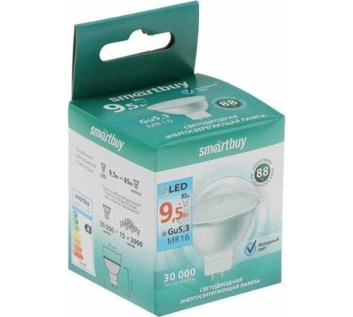 SMARTBUY (SBL-GU5_3-9_5-40K) 9.5W/4000K/GU5.3