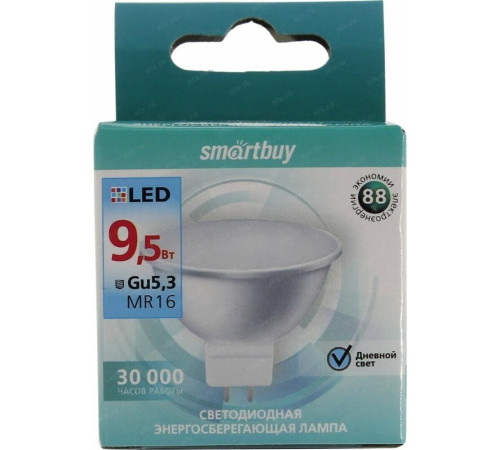 SMARTBUY (SBL-GU5_3-9_5-60K) 9.5W/6000K/GU5.3
