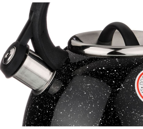 AGNESS 907-045 ЧЕРНЫЙ МРАМОР нерж. 2,5л