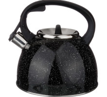 AGNESS 907-045 ЧЕРНЫЙ МРАМОР нерж. 2,5л