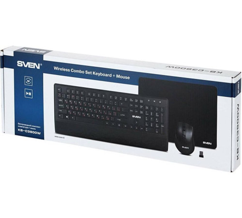 Клавиатура+мышь SVEN KB-C3800W