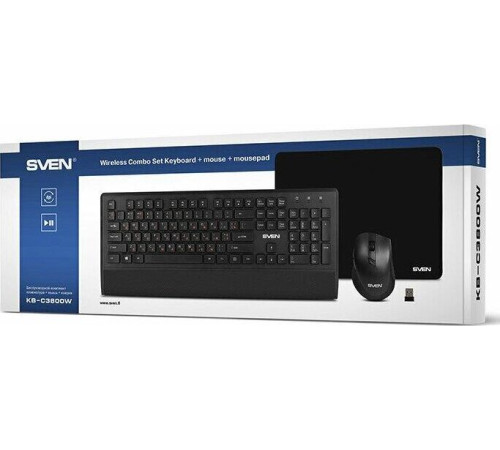 Клавиатура+мышь SVEN KB-C3800W