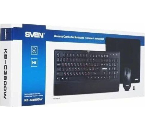 Клавиатура+мышь SVEN KB-C3800W