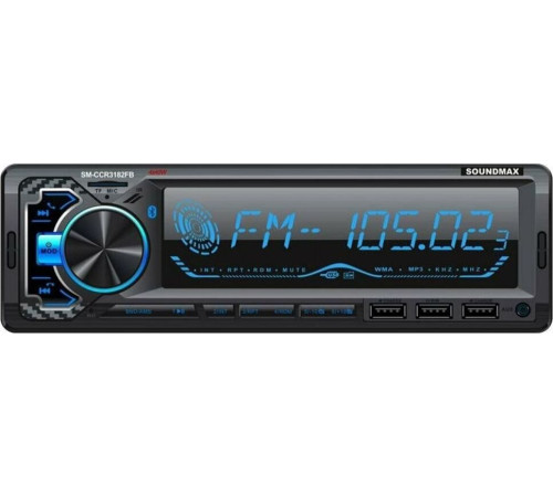 SOUNDMAX SM-CCR3182FB черный