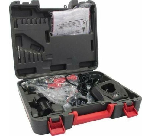 ЗУБР ДШЛ-125-22 12В, 2 АКБ (2Ач), в кейсе