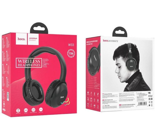 HOCO (6931474755070) W33 ART SOUNT черный