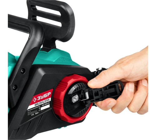 ЗУБР ПЦЛ-3635-42 36В бесщеточная пила цепная, 2х18В АКБ (4Ач).