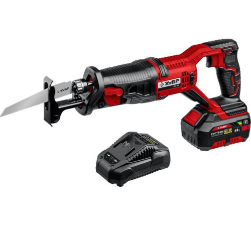 ЗУБР СПЛ-185-41 18В, 1 АКБ (4Ач), в коробке, пила сабельная.