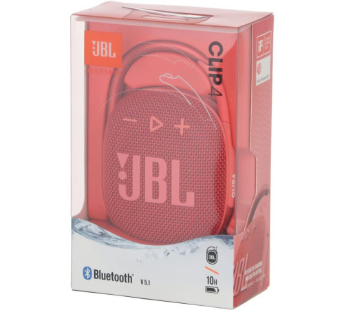 JBL CLIP 4 RED (JBLCLIP4RED)