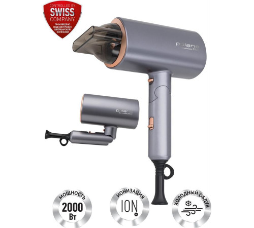 POLARIS PHD-2090 ACi графит/розовое золото