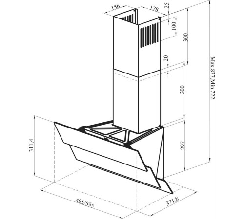 OASIS NS-60W белый