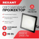 REXANT (605-003) 30 Вт 200-260В IP65 2400 лм 6500 K холодный свет