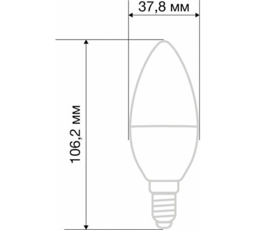 REXANT (604-027) (CN) 11,5 ВТ E14 1093 ЛМ 2700 K