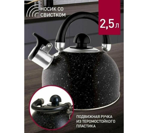 WEBBER BE-0539 2,5л черный