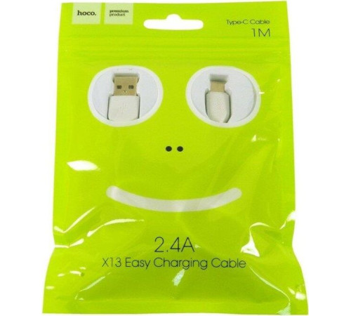HOCO (6957531061199) X13 USB (m) - Type-C (m) 1.0м - белый