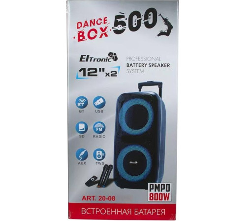 ELTRONIC (20-05) DANCE BOX 500 - колонка 12