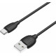 BOROFONE (6931474701770) BX19 USB-microUSB 2.4A 1м черный