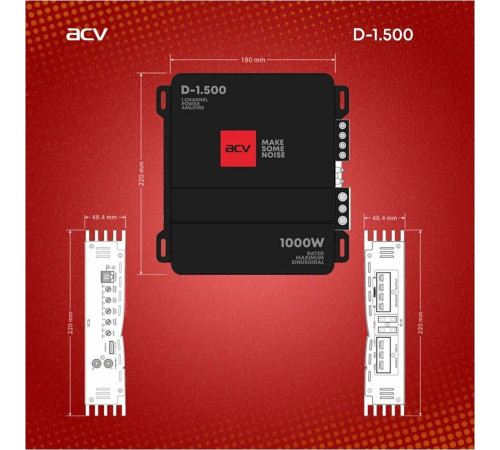 Автоусилитель ACV D-1.500