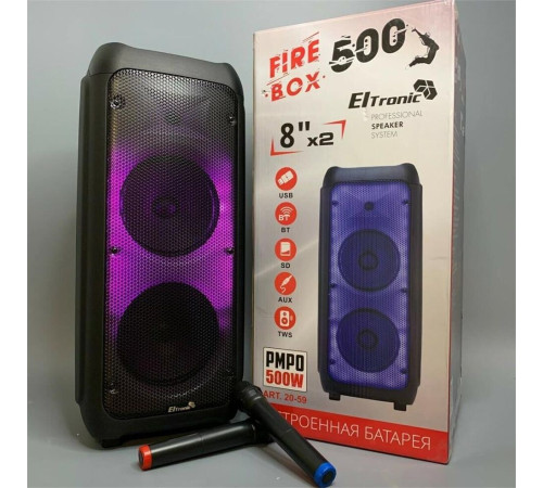 ELTRONIC (20-59) FIRE BOX 500 - колонка 08