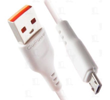 GOPOWER (00-00018563) GP01M USB (m)-microUSB (m) 1.0м 2.4A белый