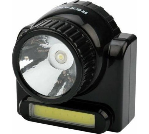 REXANT (75-719) Фонарь налобный, аккум, зарядка от сети