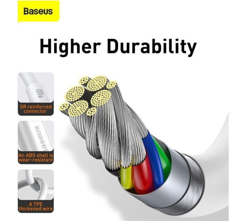 MORE CHOICE (4627151192345) K61Sa USB (m)-Type-C (m) 3.0А 1.0м - т/ серый