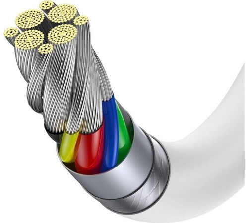 MORE CHOICE (4627151192345) K61Sa USB (m)-Type-C (m) 3.0А 1.0м - т/ серый