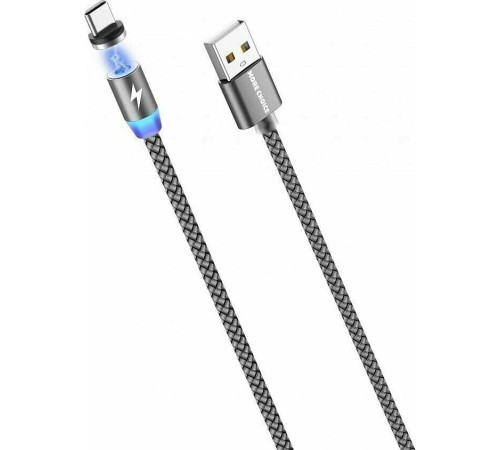 MORE CHOICE (4627151192345) K61Sa USB (m)-Type-C (m) 3.0А 1.0м - т/ серый