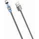 MORE CHOICE (4627151192345) K61Sa USB (m)-Type-C (m) 3.0А 1.0м - т/ серый