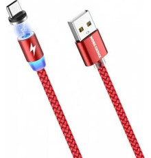 MORE CHOICE (4627151194264) K61Sa USB (m)-Type-C (m) 3.0А 1.0м - красный