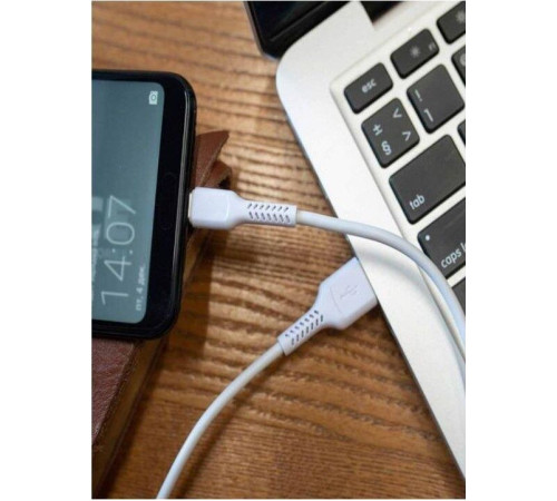 MORE CHOICE (4627151193151) K16a USB (m)-Type-C (m) 1.0м, белый